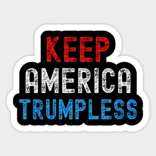 Keep America Trumpless ny -Trump Sticker